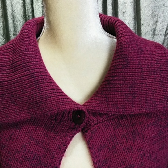 New York & Company Magenta Sweater - Picture 2 of 6